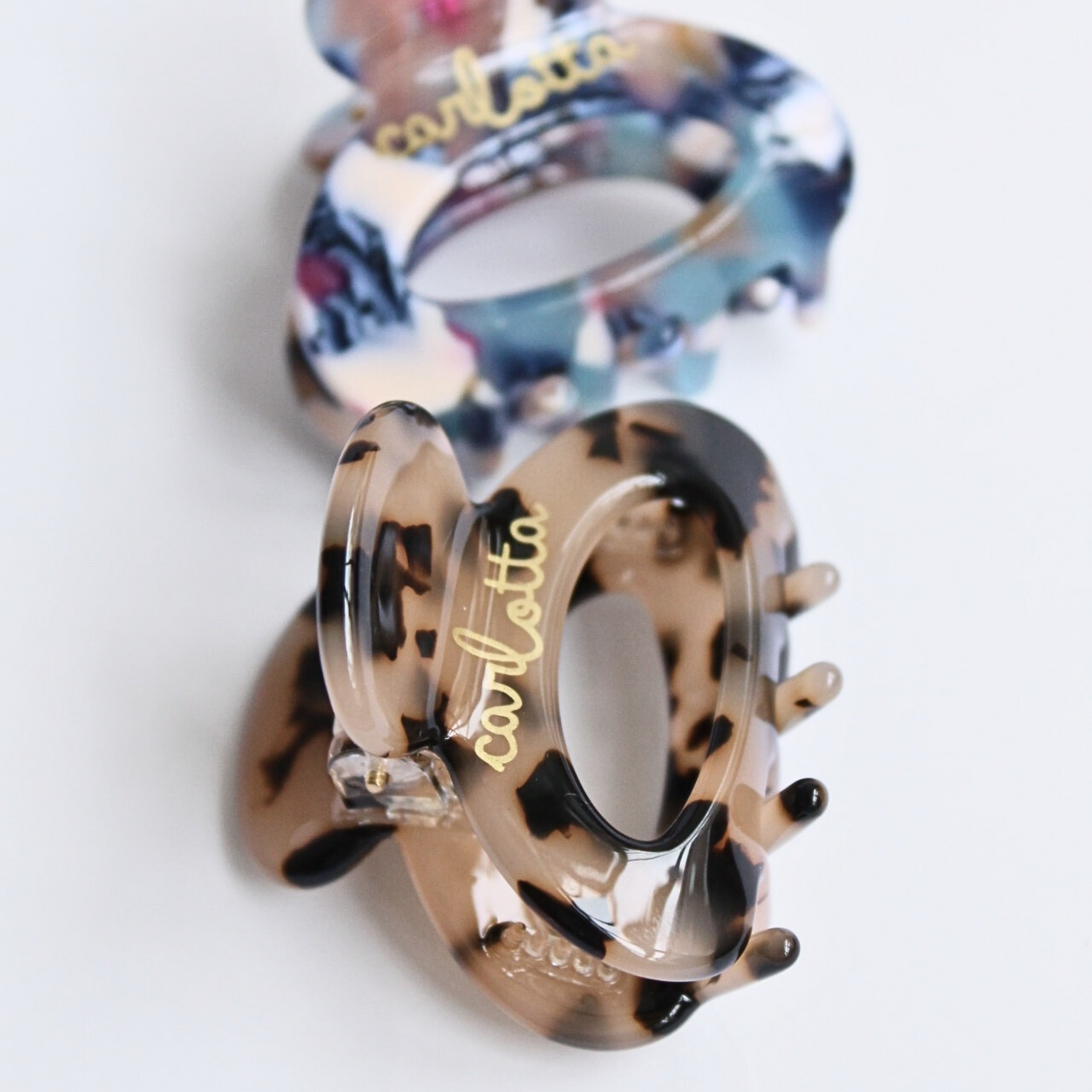 Daily habit set of two hair claw clips