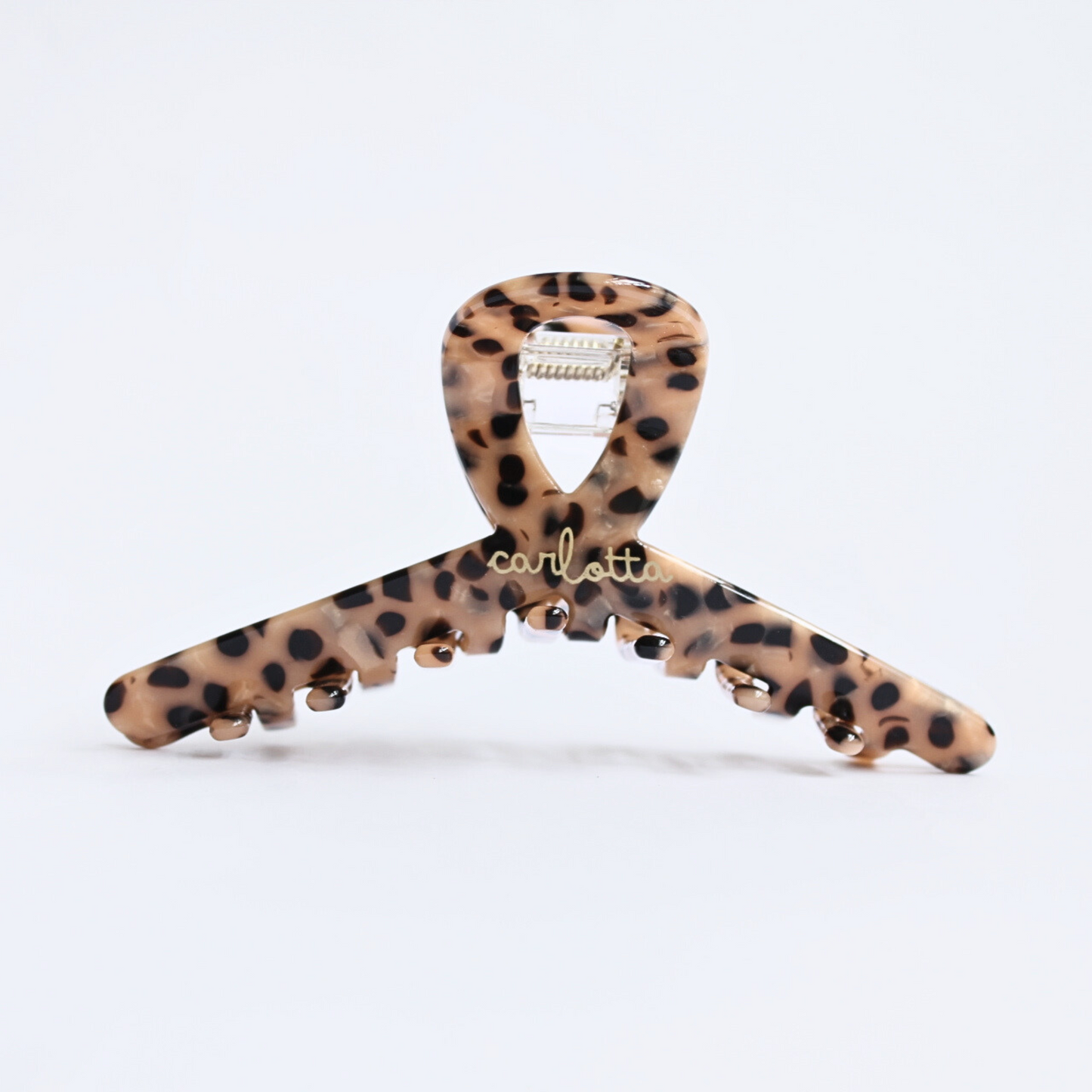 Inner strength medium hair claw clip animal print
