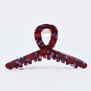Inner strength medium hair claw clip cranberry