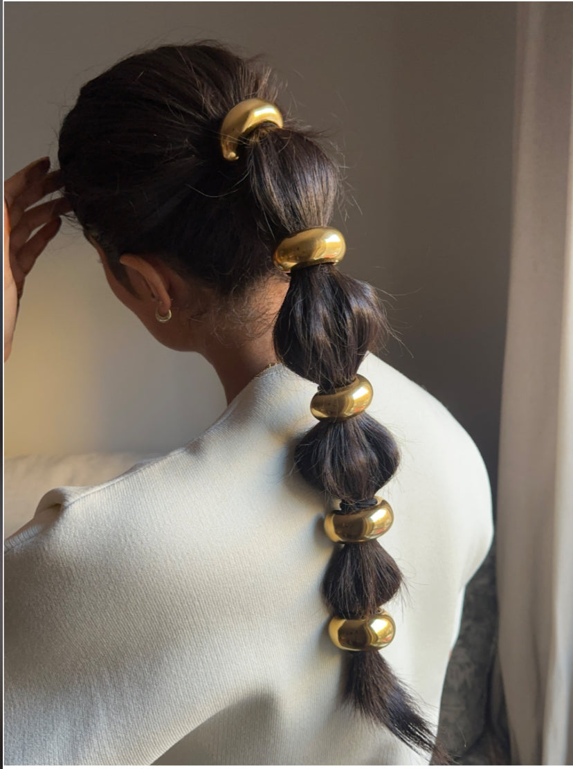 Endless Chic hair tie gold