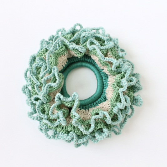 Soulful scrunchie luxe celeste