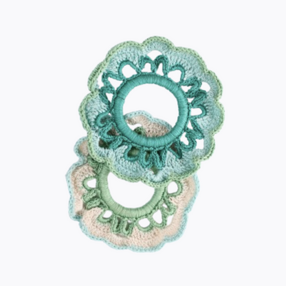 Soulful scrunchies classic set celeste