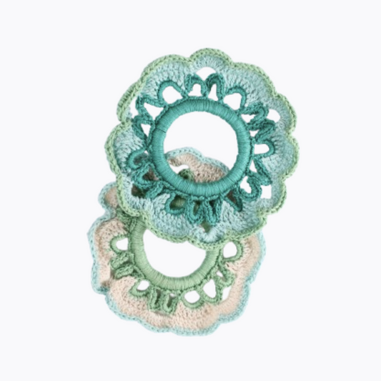 Soulful scrunchies classic set celeste
