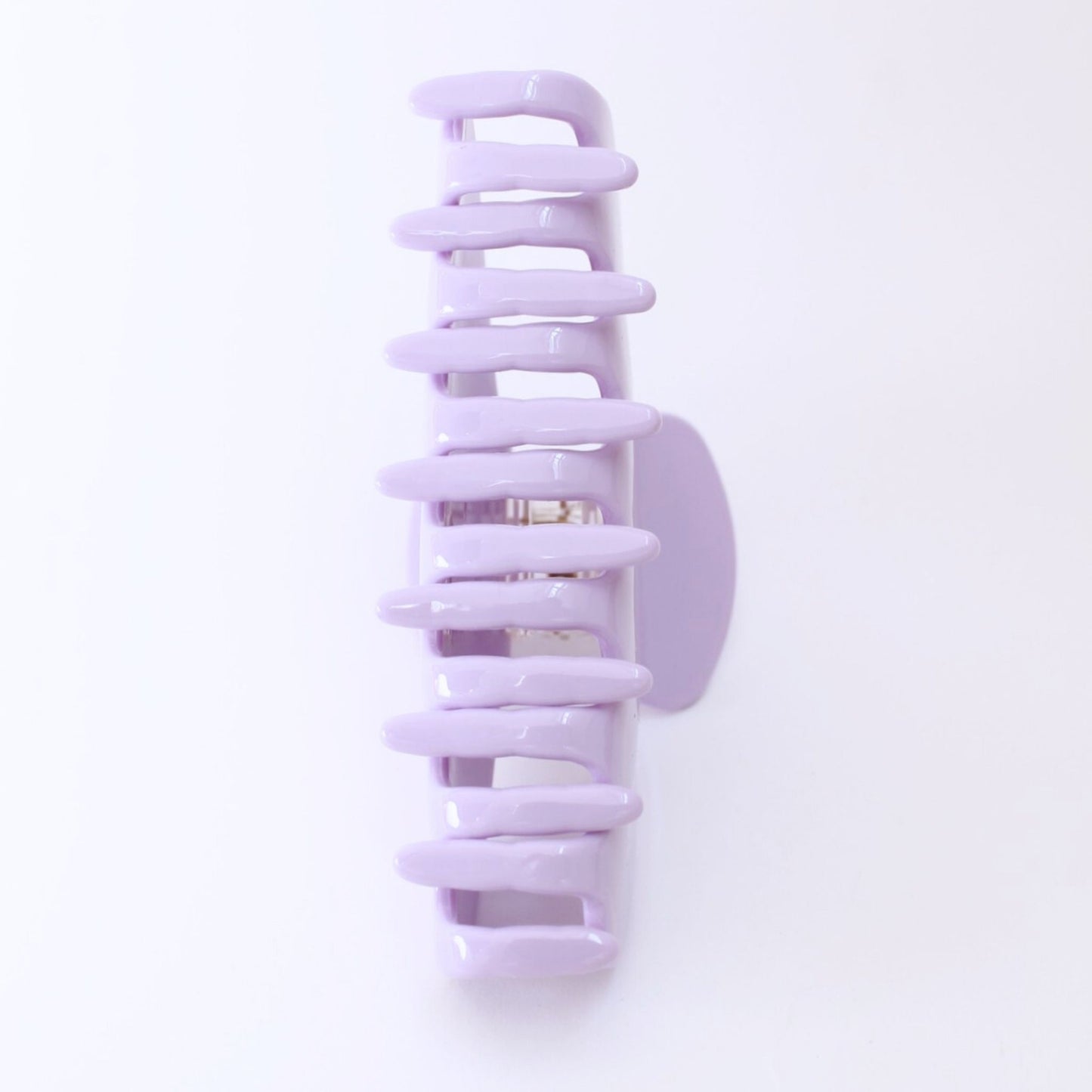 Birthday hair clip lilac