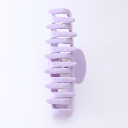 Birthday hair clip lilac