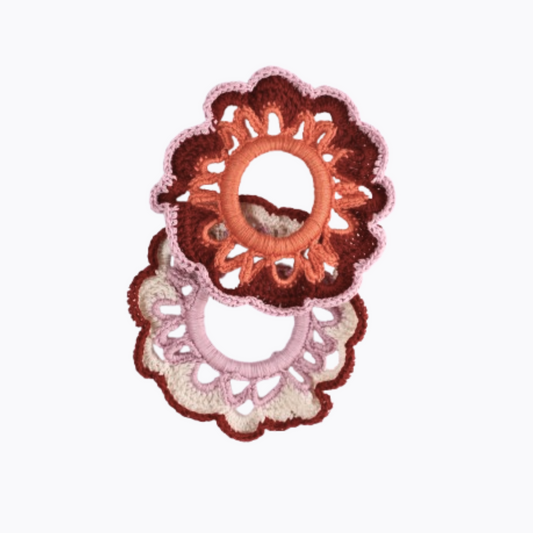 Soulful scrunchies classic set cinnabar