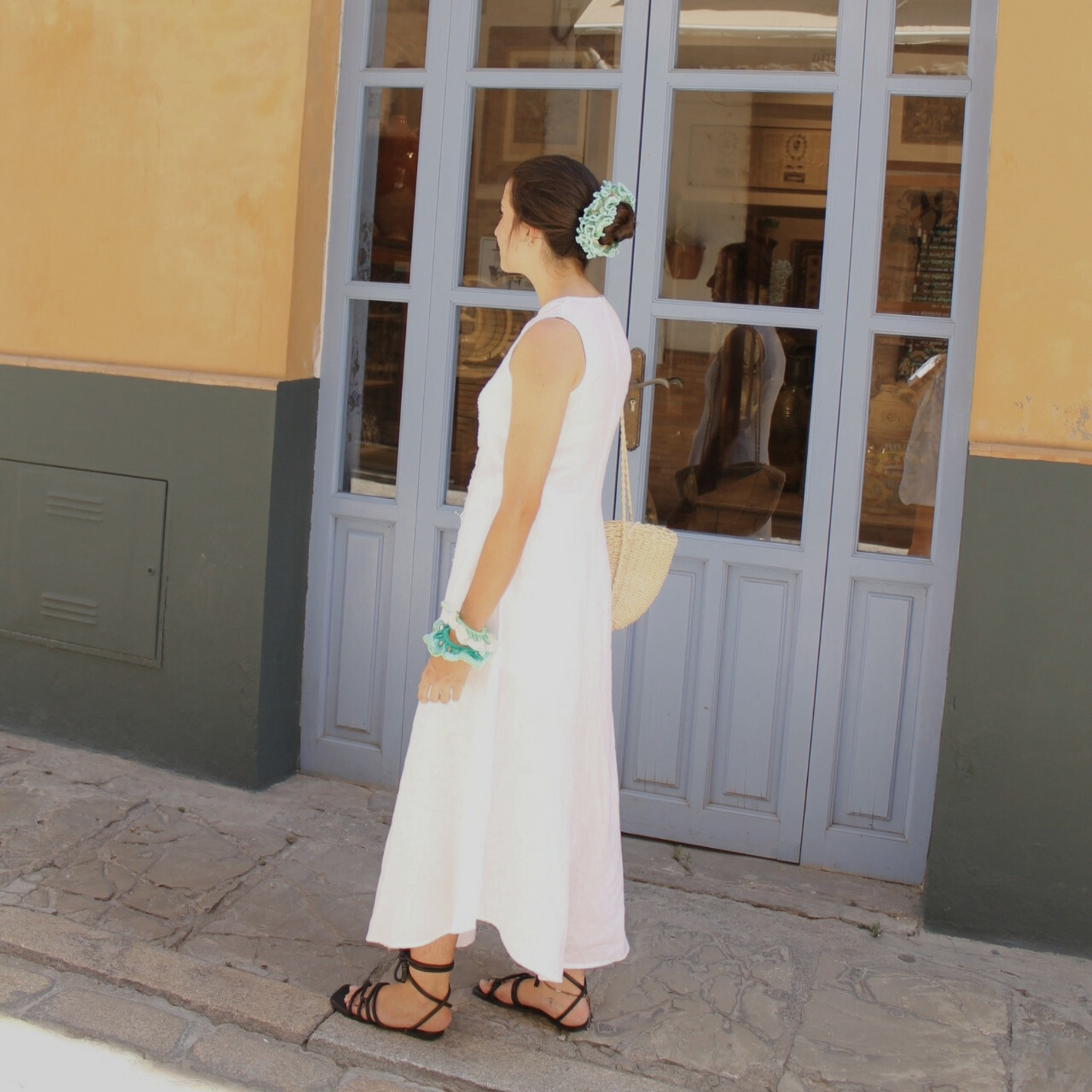 Soulful scrunchie luxe celeste