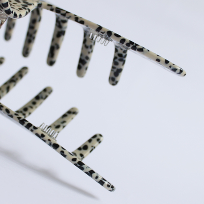 Inner strength large hair claw clip dalmatian