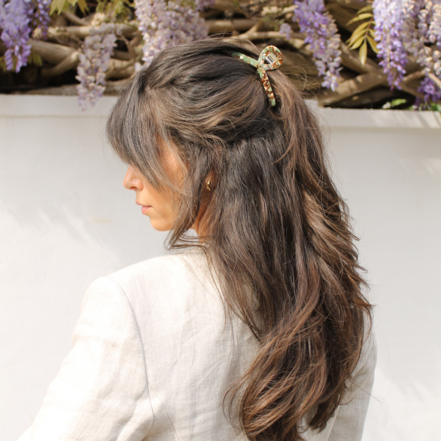 Inner strength medium hair claw pistachio