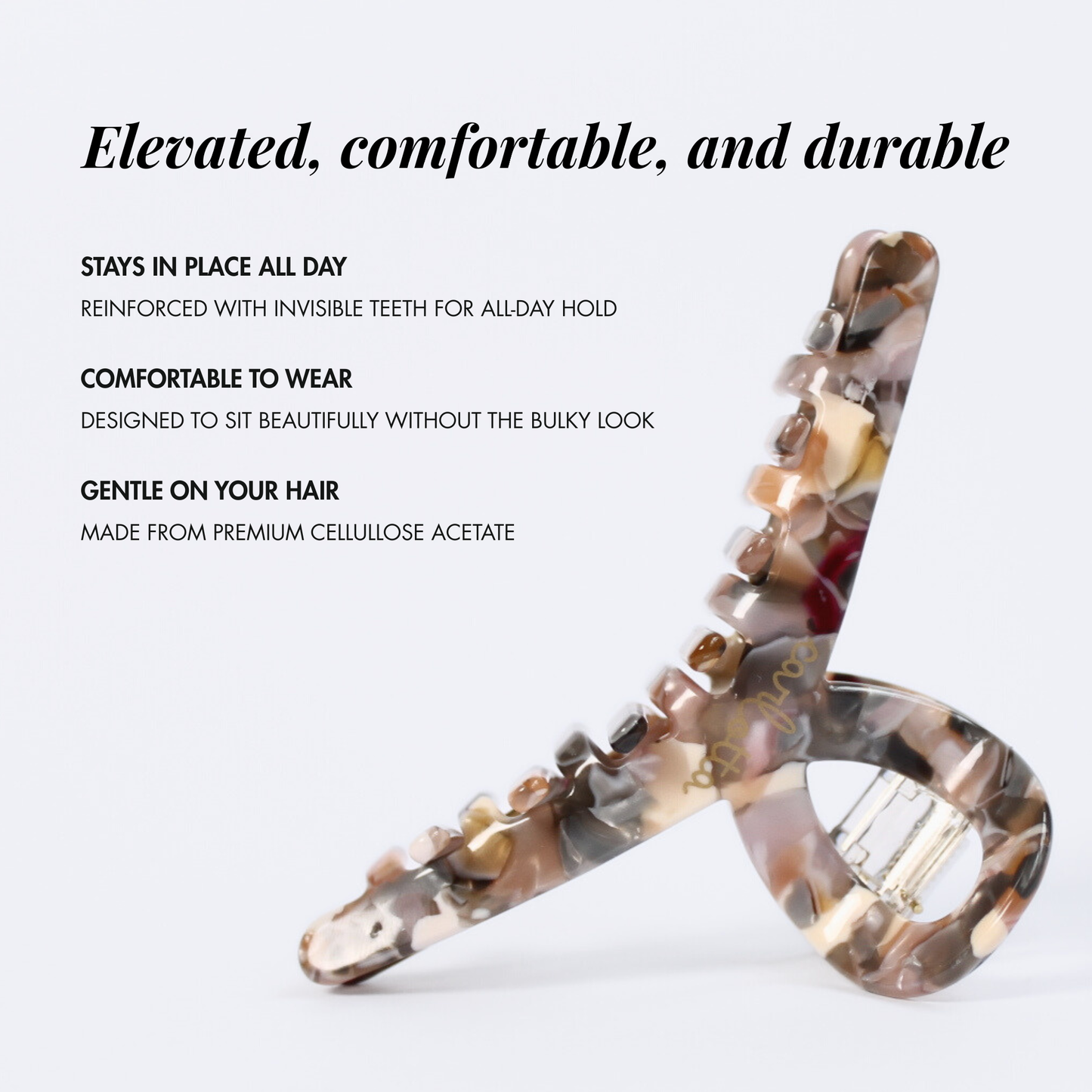 Mix & match: Inner strength medium hair clips