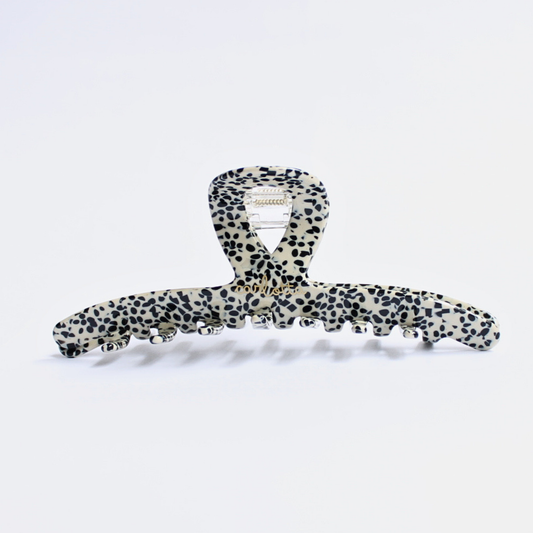 Inner strength large hair claw clip dalmatian