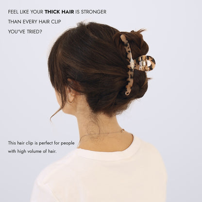Inner strength large hair claw tortoiseshell