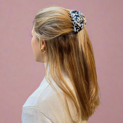 high quality hair clip black and white