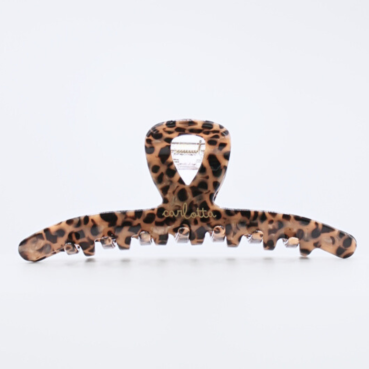 Inner strength large hair claw clip animal print