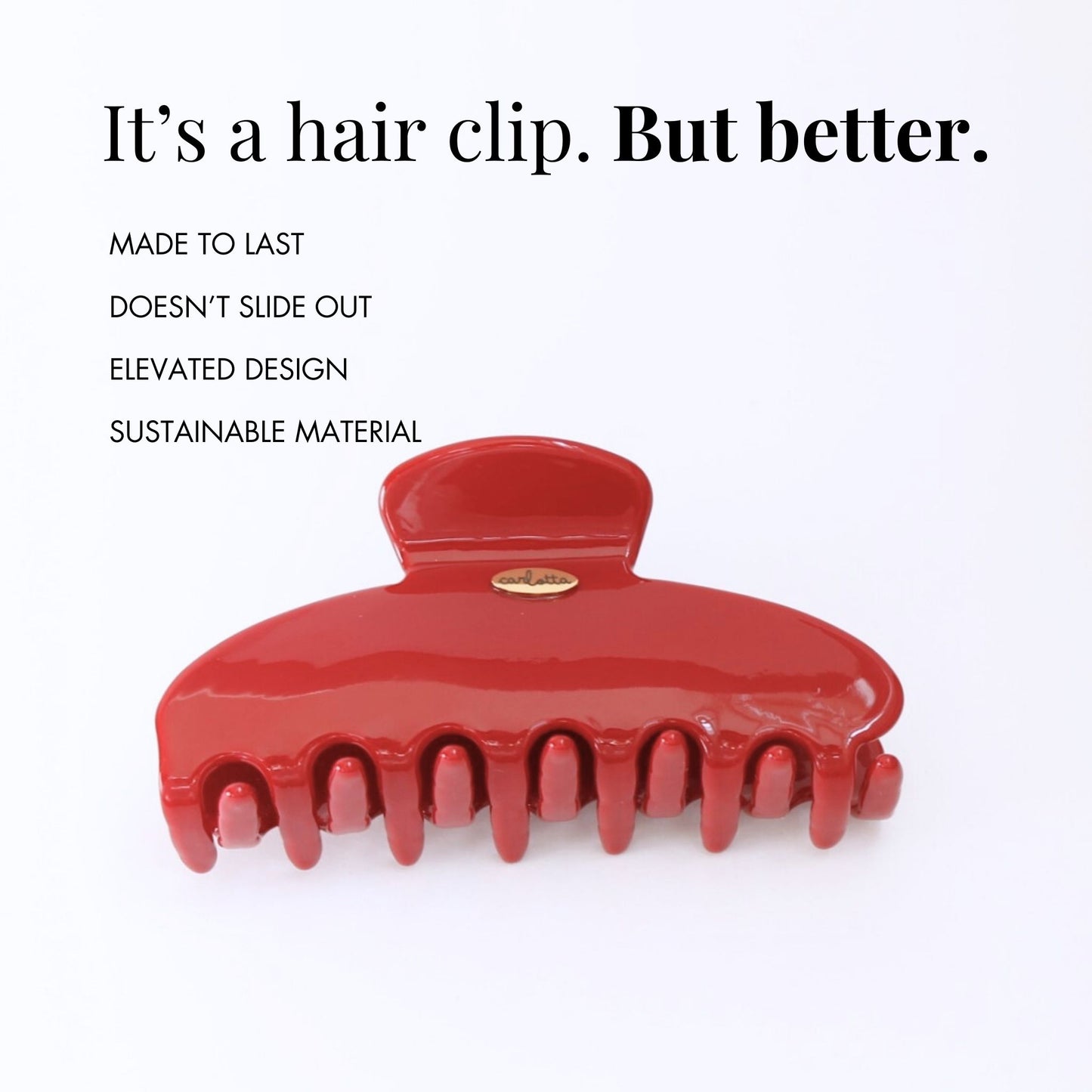 burgundy_high_quality_hair_claw_clip acetate