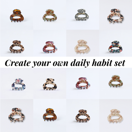 Mix & match: Daily habit hair clips