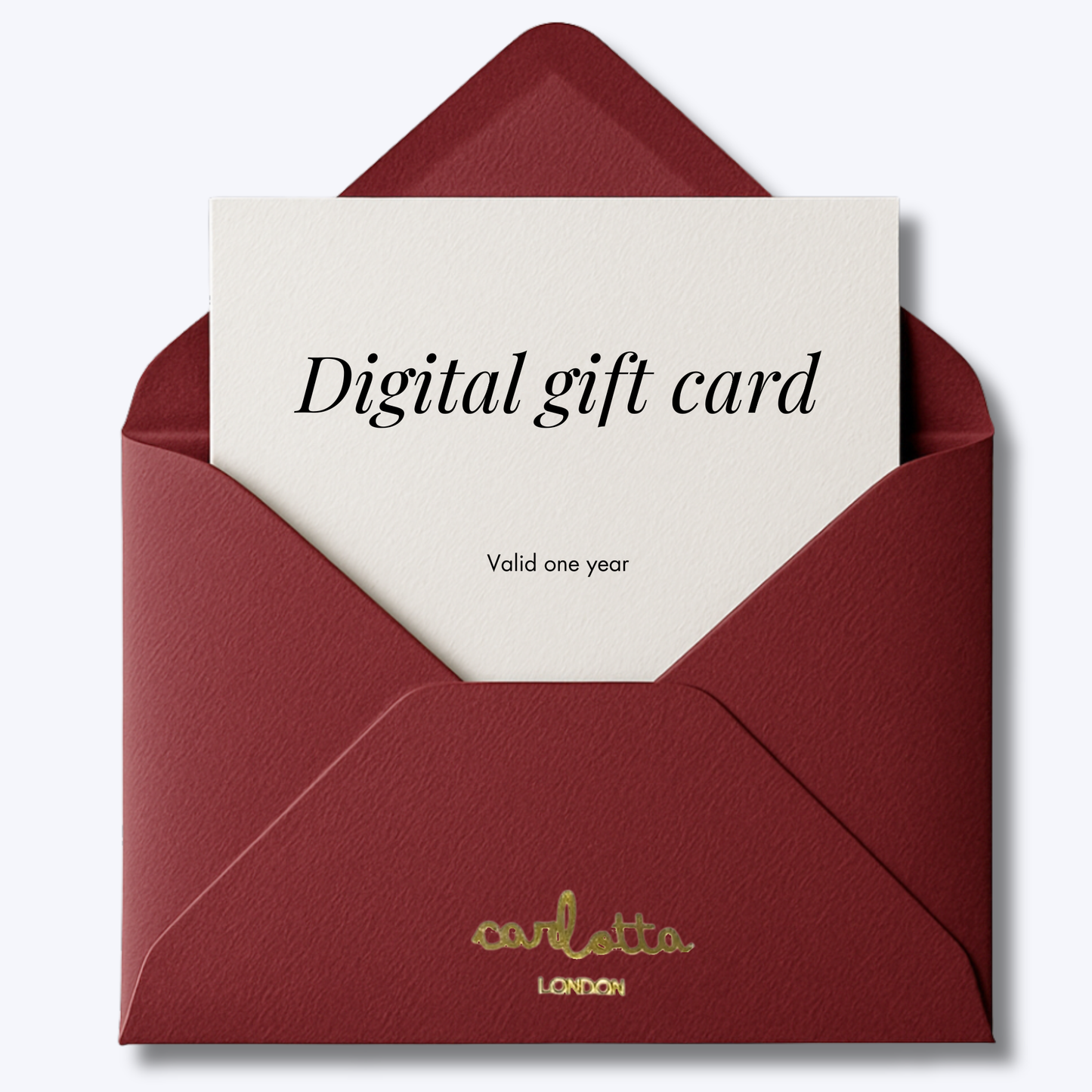 digital gift card carlotta london