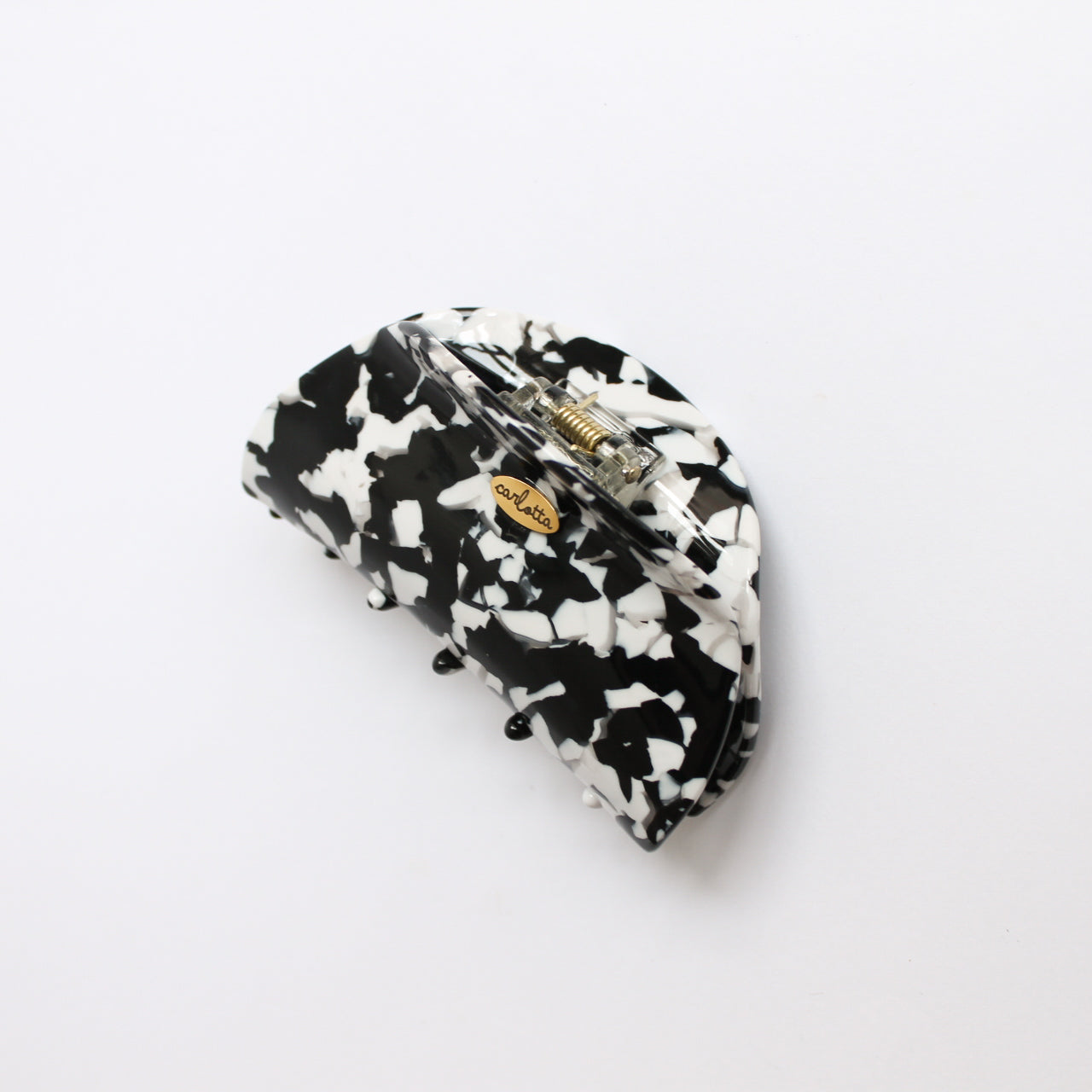 hair clips for thin hair black and white