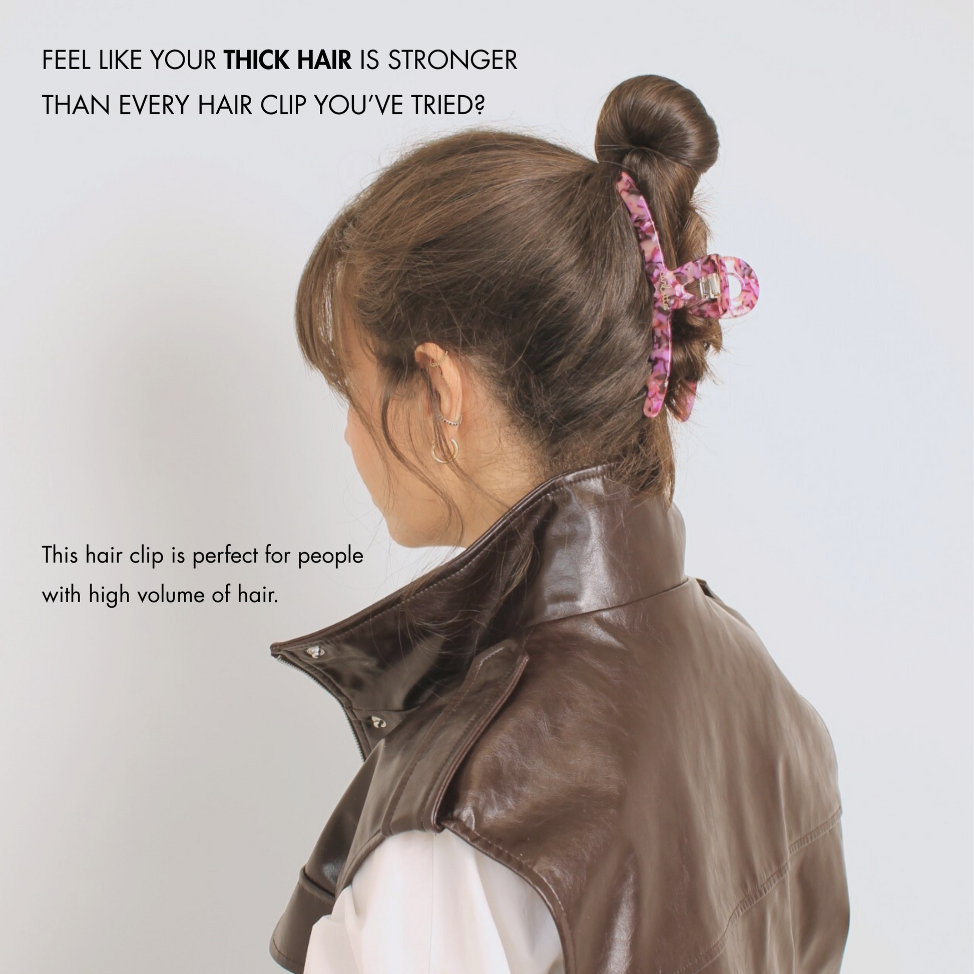 high quality hair clip for thick hair 