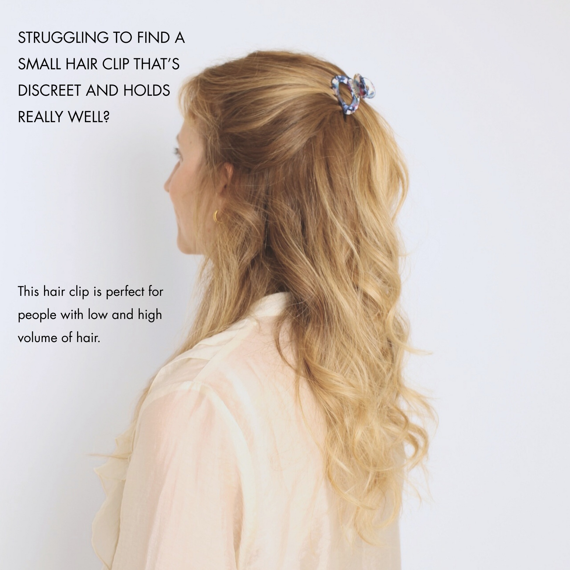 high quality mini hair clips elegant