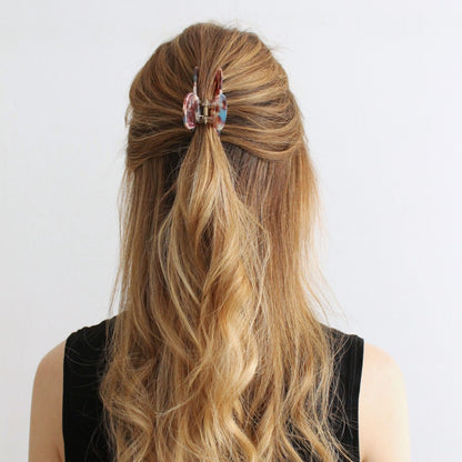 high quality stylish hair clip burgundy