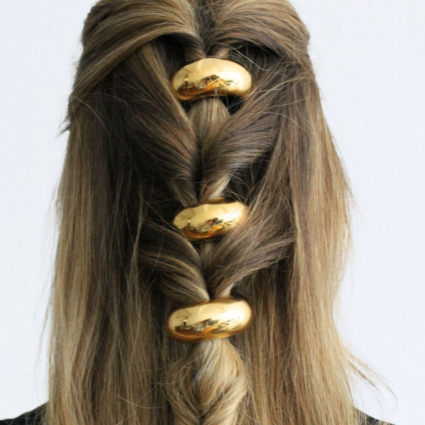 luxurious hair tie stainless steel