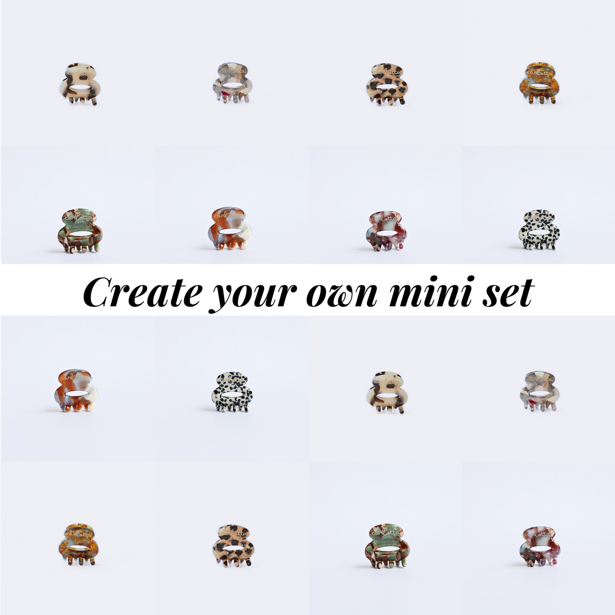 Mix & match: Daily habit mini hair claw clip
