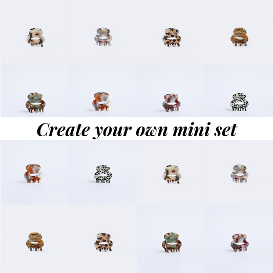 Mix & match: Daily habit mini hair claw clip