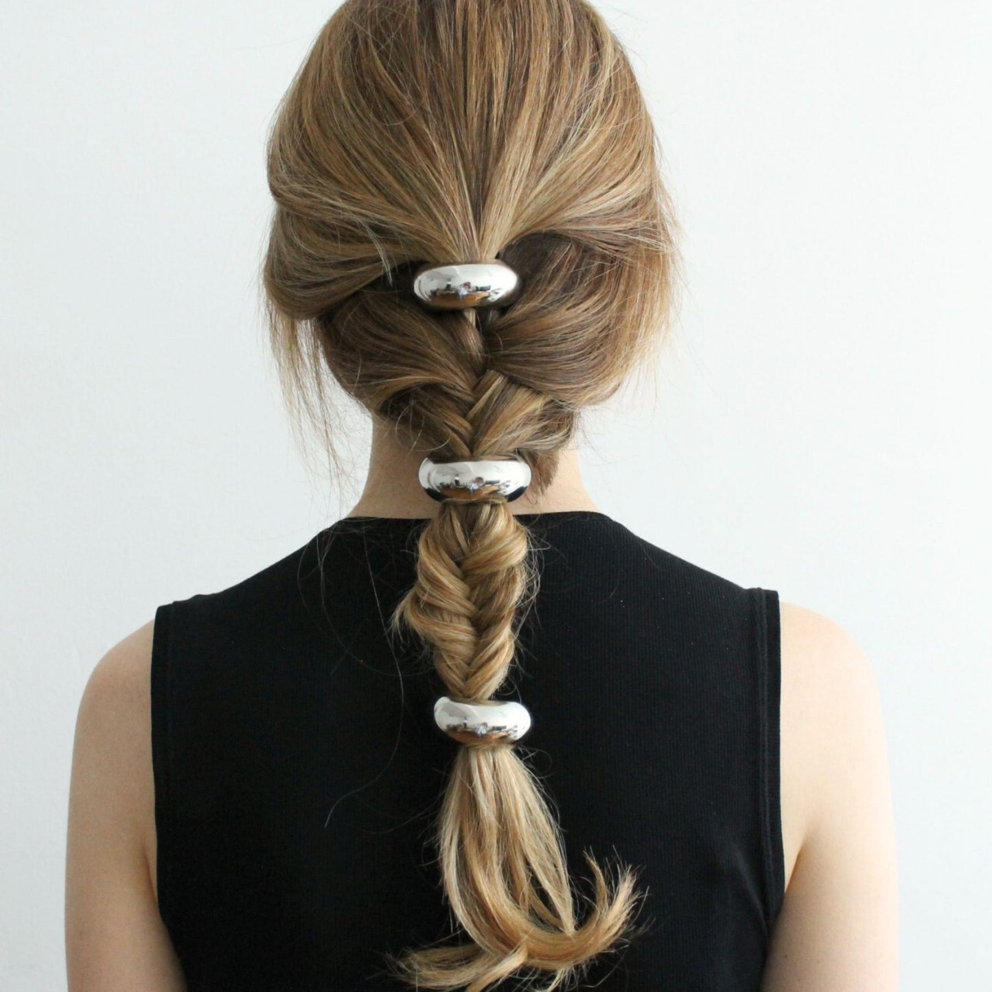 stainless staeel luxury hair tie
