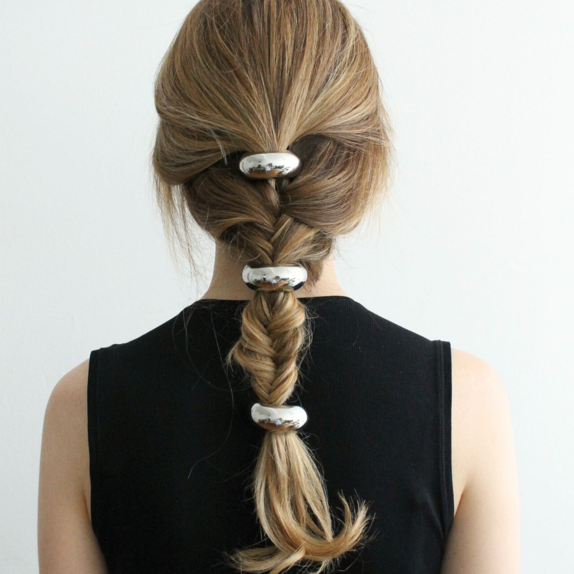 stainless staeel luxury hair tie