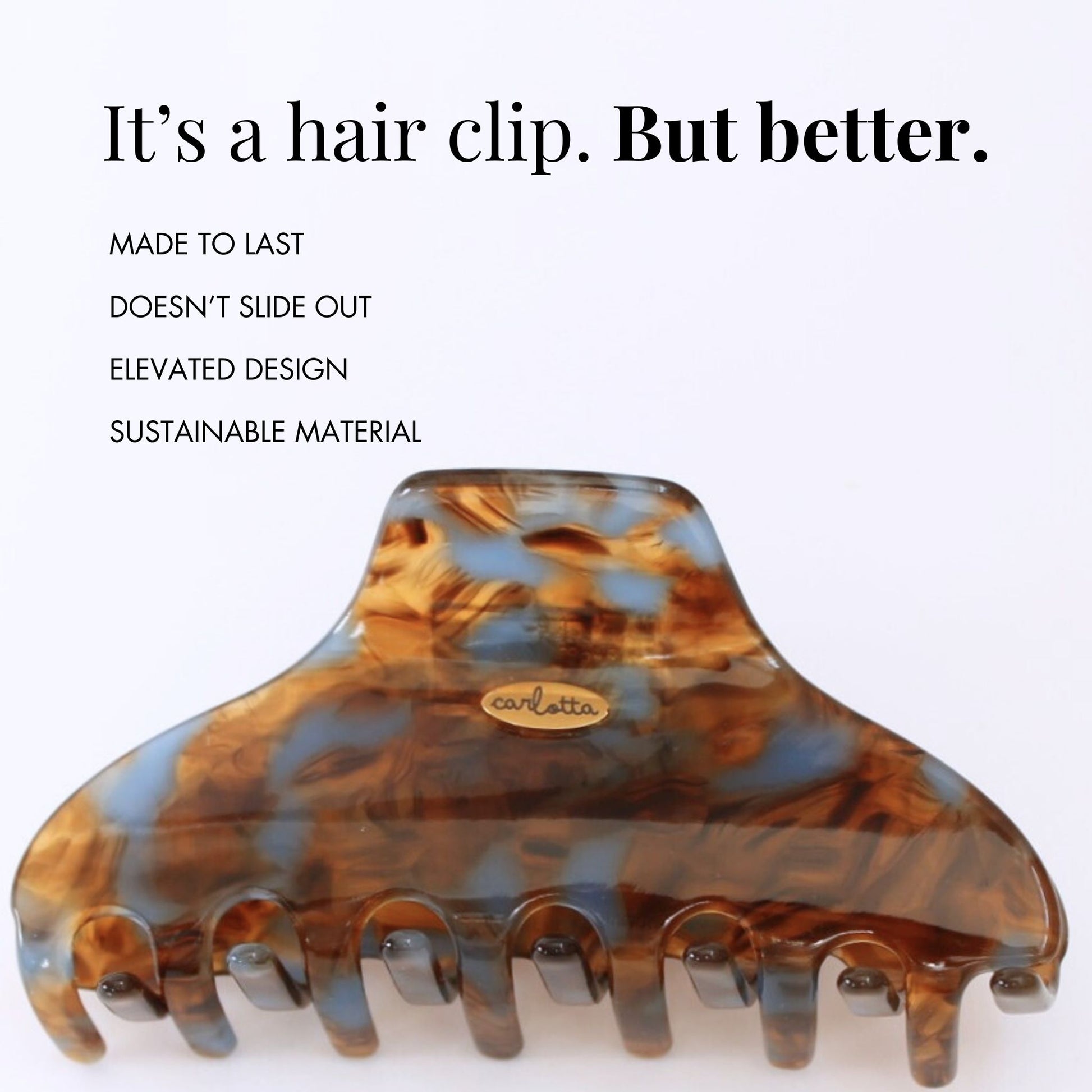 tortoiseshellandbluepremium hair clip