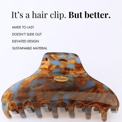 tortoiseshellandbluepremium hair clip